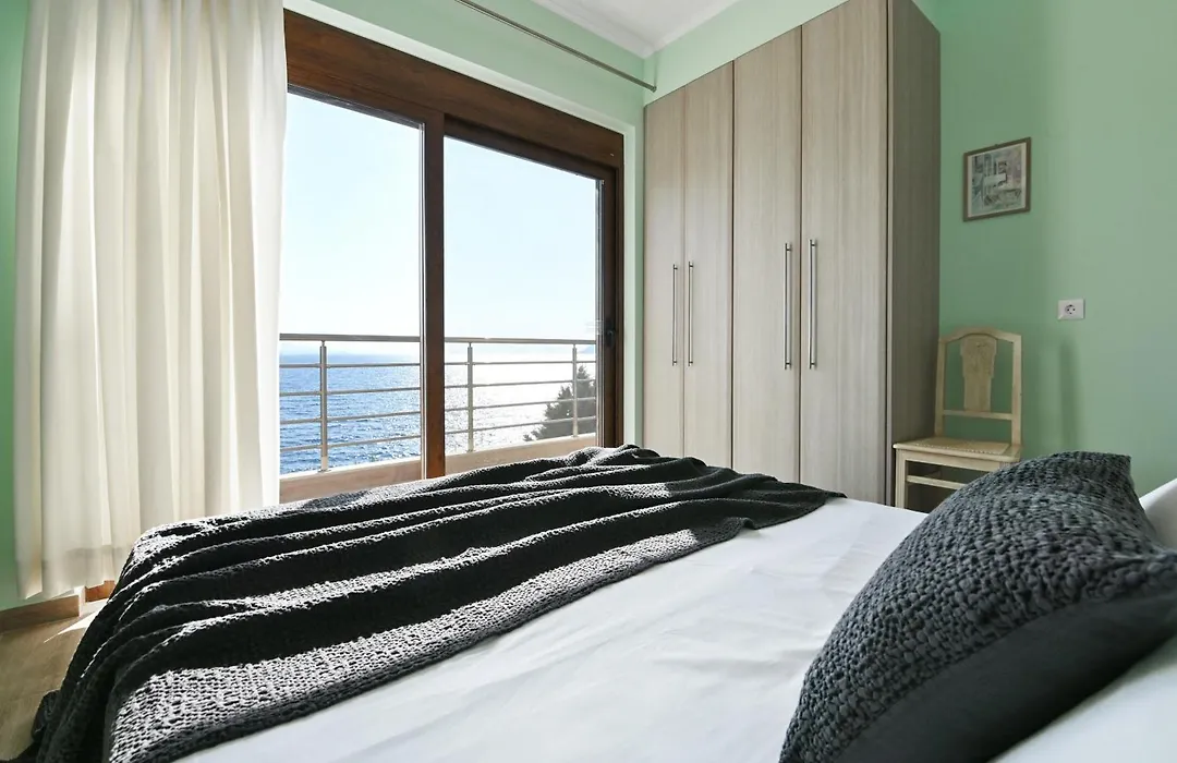 Seafront Marine Villa With Private Sea Access - Iris Villas Lefkada-1