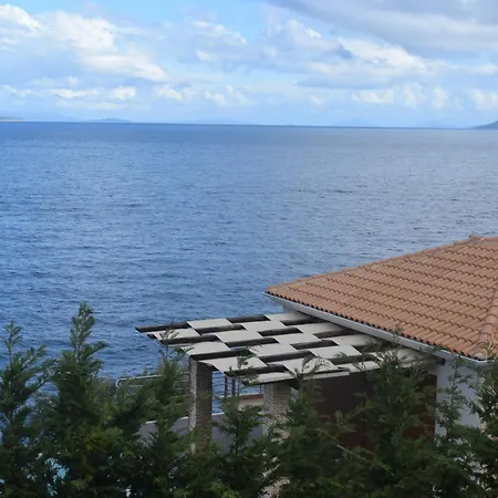 Seafront Marine Villa With Private Sea Access - Iris Villas Lefkada-3