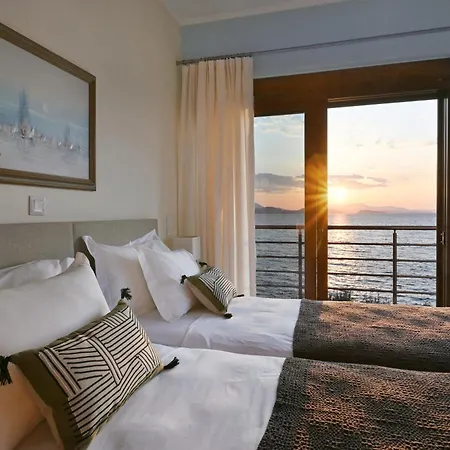 Seafront Marine Villa With Private Sea Access - Iris Villas Lefkada-2